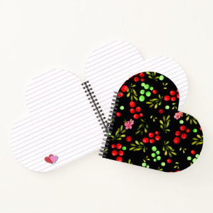 Berries Pattern Notebook