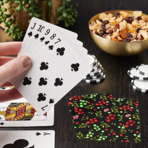 Berries Pattern Playing Cards