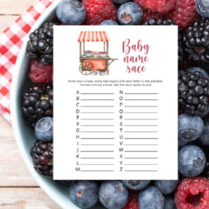Berry - Baby name race game
