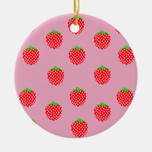 Berry Beautiful Summer Ceramic Ornament