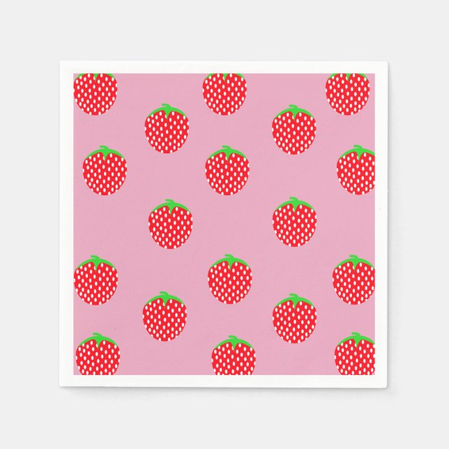 Berry Beautiful Summer Napkin (Front)
