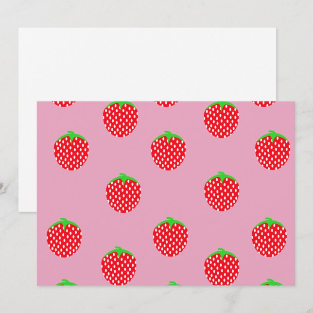Berry Beautiful Summer Thank You Card (Front/Back)