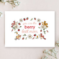 Berry Best Mum Strawberry Mother's Day 