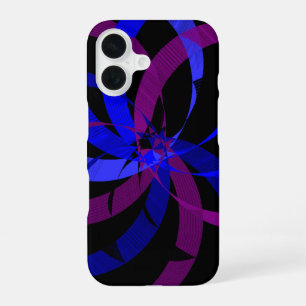 Berry Blend Geometric iPhone 16 Case