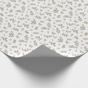 Berry Branches Botanical Gift Wrap