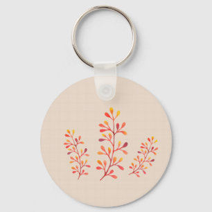 Berry Branches Key Ring