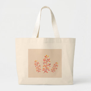 Berry Branches Large Tote Bag