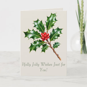 Berry Bright Christmas Cheer Card