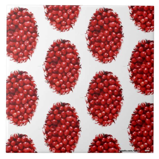 Berry Ceramic Tile (Front)