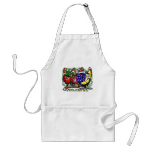 Berry Christmas Banana New Year Standard Apron