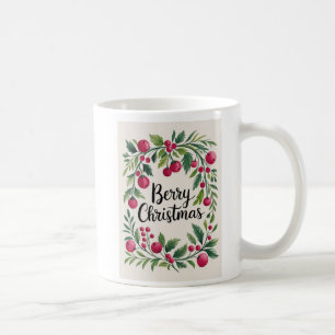 Berry Christmas Coffee Mug