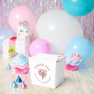 Berry Cool Happy Birthday Ice Cream Party Favour Box