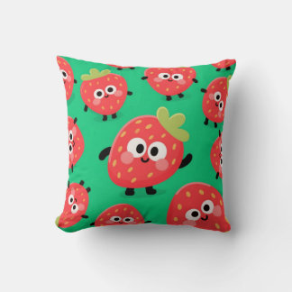 "Berry Cute Dreams  Pillow, Throw Pillow 16" x 16"