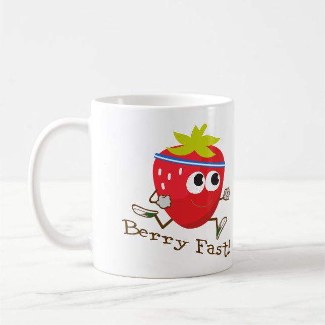 Berry Fast! Coffee Mug (Left)