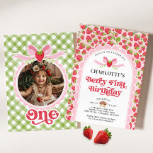 Berry First Birthday 1st Birthday