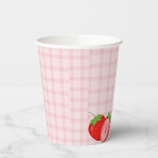 Berry First Birthday Party Cups