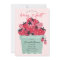 Berry First Birthday Party Invitation Strawberry