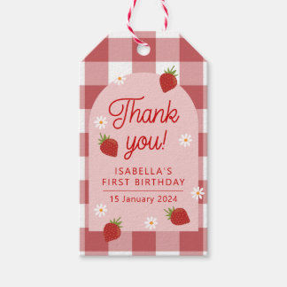 Berry First Birthday Tag