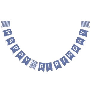 'Berry First' Blueberry 1st Birthday Bunting