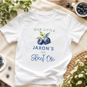 Berry First Blueberry 1st Birthday Party  T-Shirt