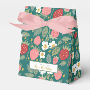 Berry first Strawberry Favour Box