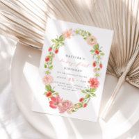 Berry First Strawberry Summer 1st Birthday |