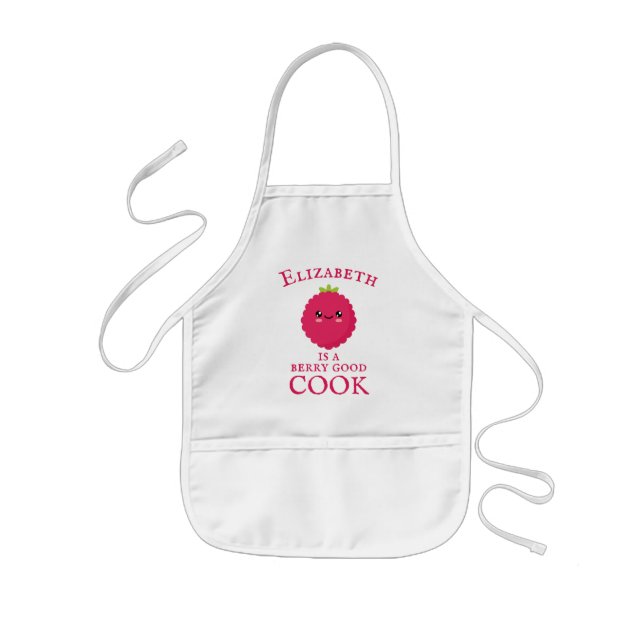 Berry Good Cook Kids Apron (Front)