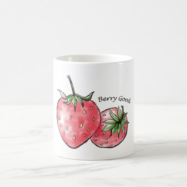 Berry Good Fun - Strawberry Delight Coffee Mug (Center)