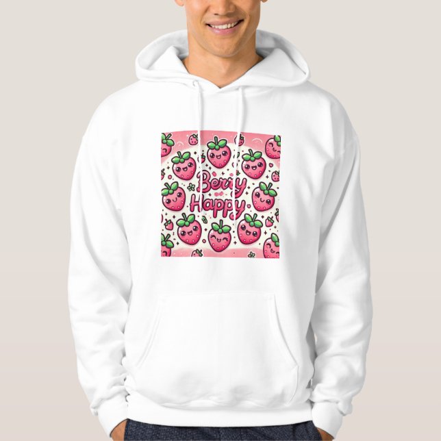 Berry Happy Hoodie (Front)