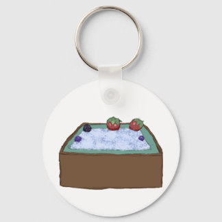 Berry Hot Tub Key Ring