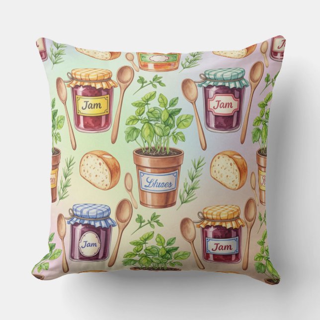  Berry Jam by Natasha Us   Cushion (Front)