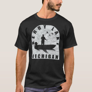 Berry Lake Fishing Michigan T-Shirt