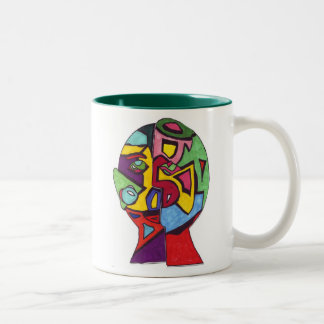 Berry Leon-Rachel R Two-Tone Coffee Mug