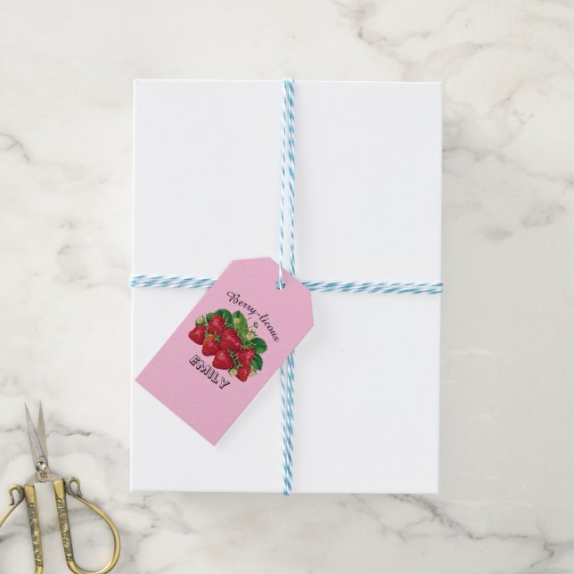 Berry-licous Gift Tags (With Twine)