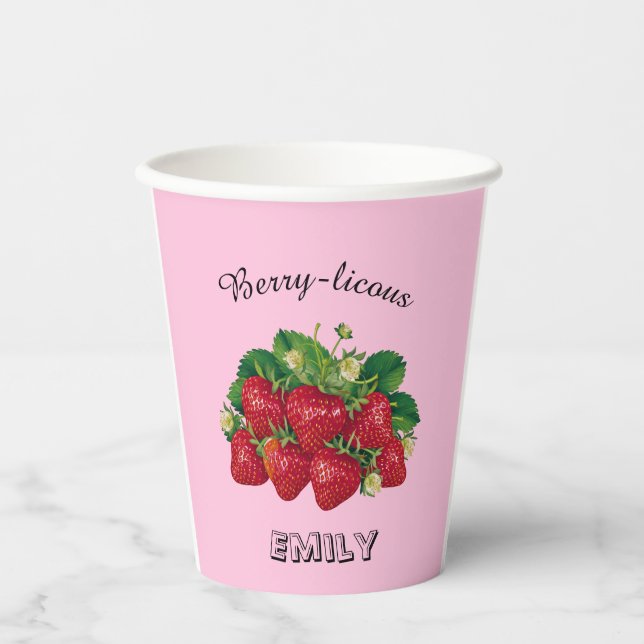 Berry-licous Paper Cups (Front)