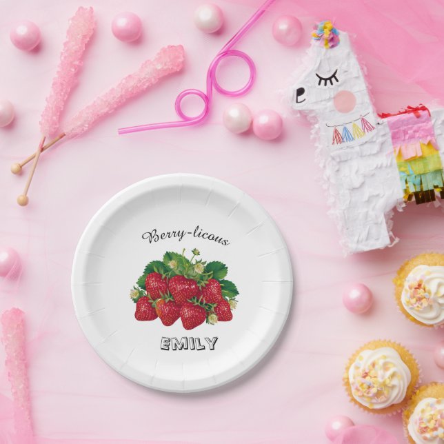 Berry-licous Paper Plate (Party)