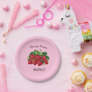 Berry-licous Paper Plate