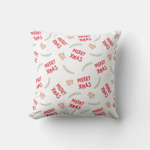 Berry Merry: Cheerful Christmas Text Cushion