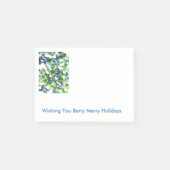 Berry Merry Holidays Notes (Front)