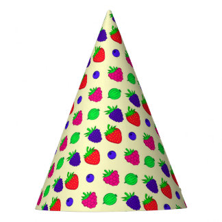 Berry mix party hat