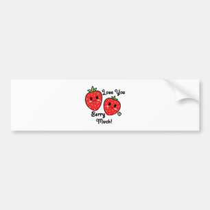berry much bumper sticker