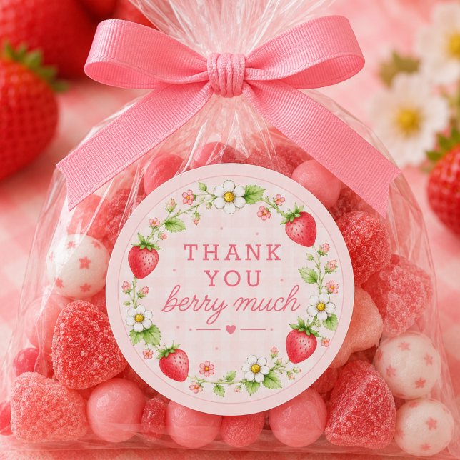 Berry Much Thank You Sticker (Creator Uploaded)