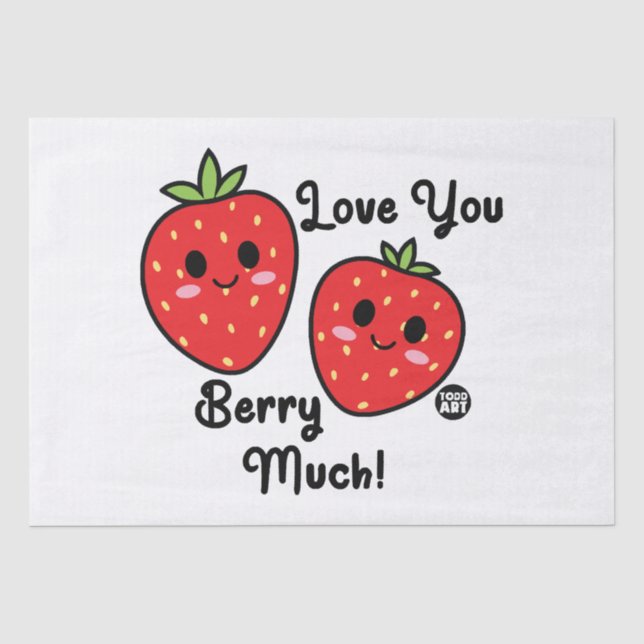 berry much tissue paper (Front)