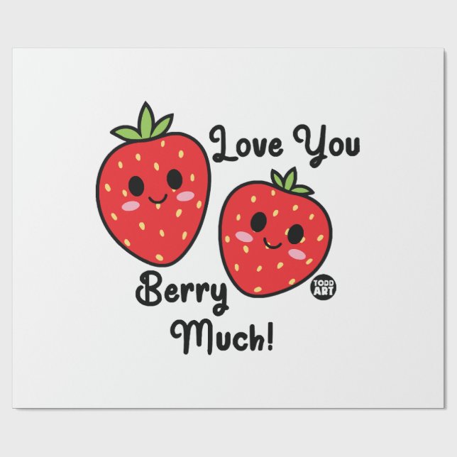 berry much wrapping paper (Flat)