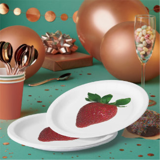Berry paper plate