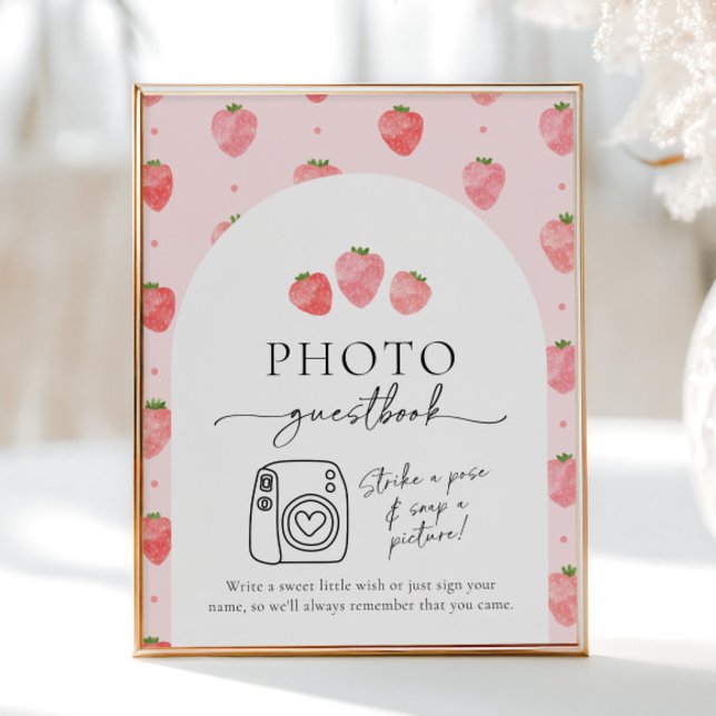 Berry Photo Guest Book Sign (Creator Uploaded)