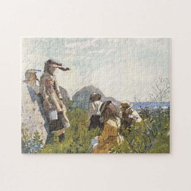Berry Pickers | Winslow Homer Jigsaw Puzzle (Horizontal)