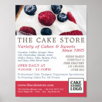 Berry Pie, Cakery, Cake Store Advertising