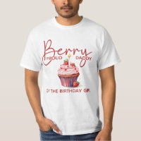 Berry Proud Daddy Strawberry Cupcake 1st Birthday
