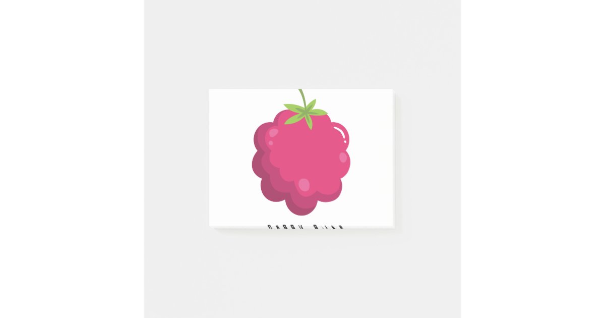 berry rude fruit and veg joke pun postit notes Zazzle